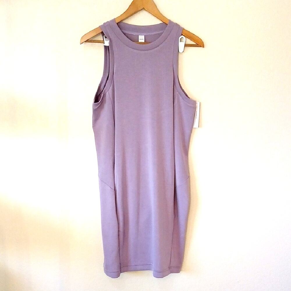 Ododos Lavender Athletic Dress Kangaroo Pocket New